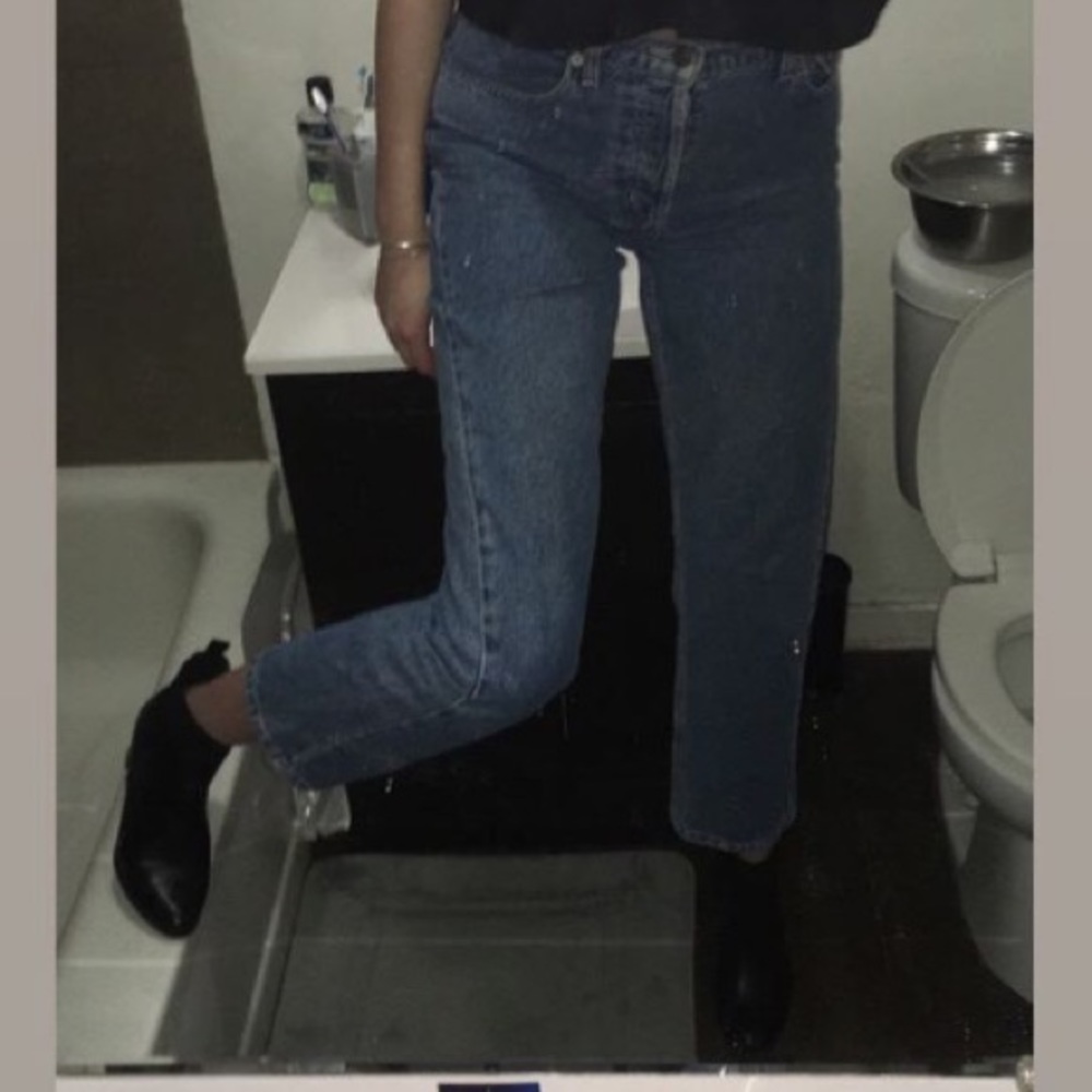 VINTAGE RL hightop straightleg jeans